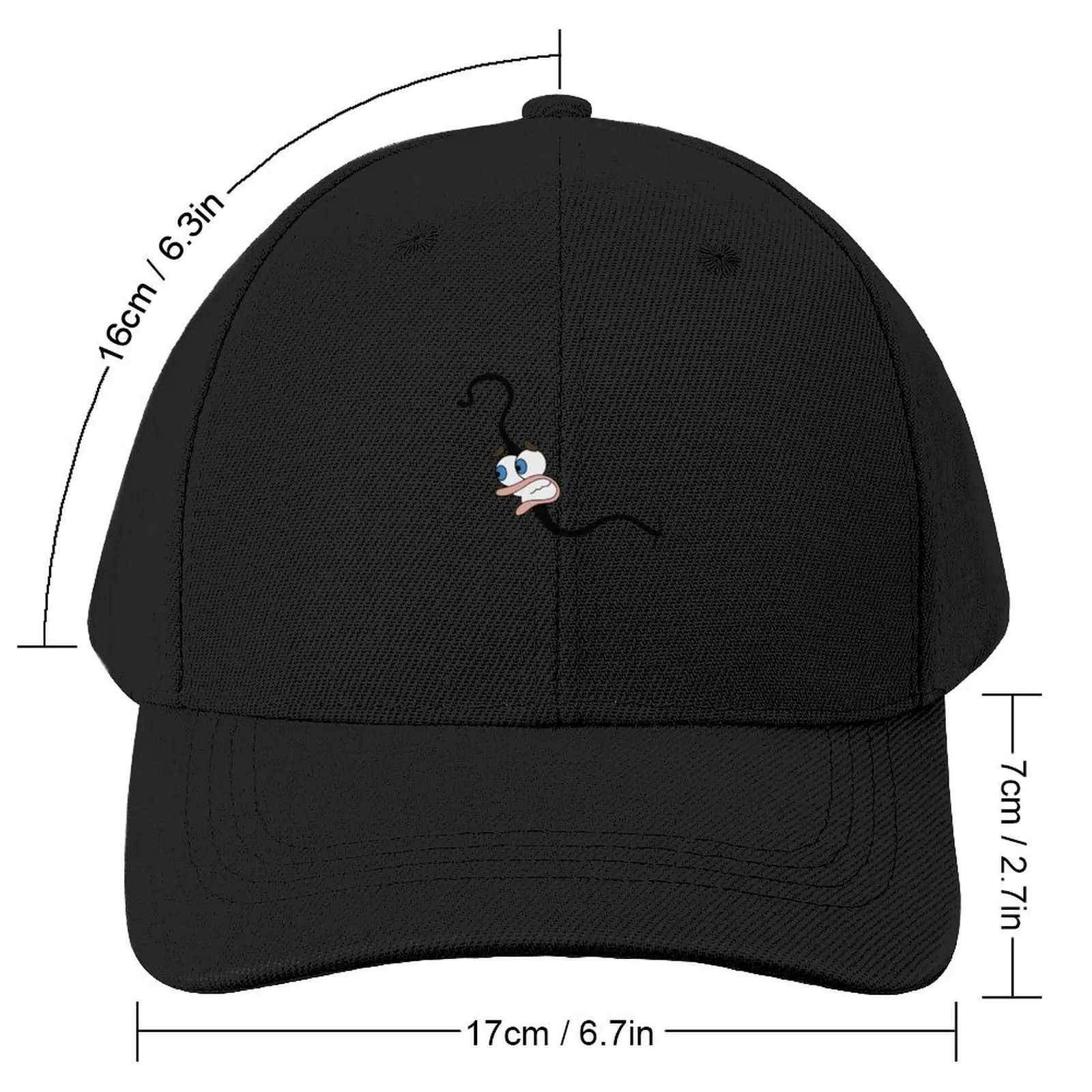 Big Mouth Pube Baseball Cap Golf Hat Custom Cap Women's Beach Outlet 2024 Men's