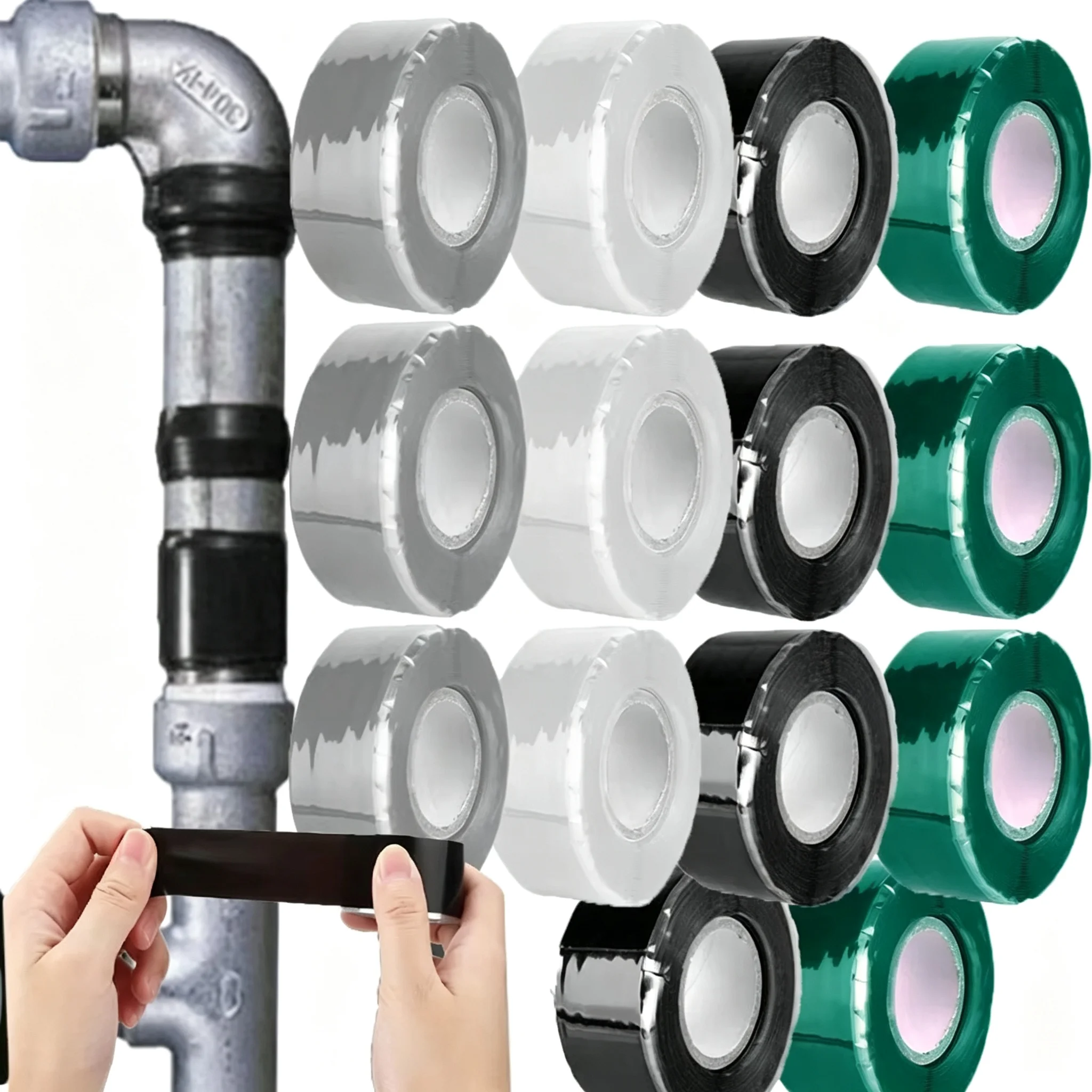 Super Strong Waterproof Stop Leaks Seal Repair Performance Silicone Adhesive Insulating Duct Tapes  Duct Tape