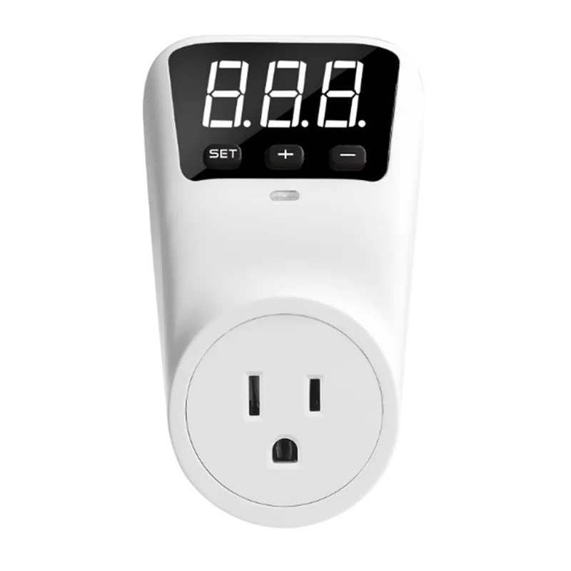 

【Улюбимый!】Защита от перенапряжения мощности HLP02, защита от напряжения, автоматический сброс, защита от пониженного напряжения, розетка, цифровой дисплей, США