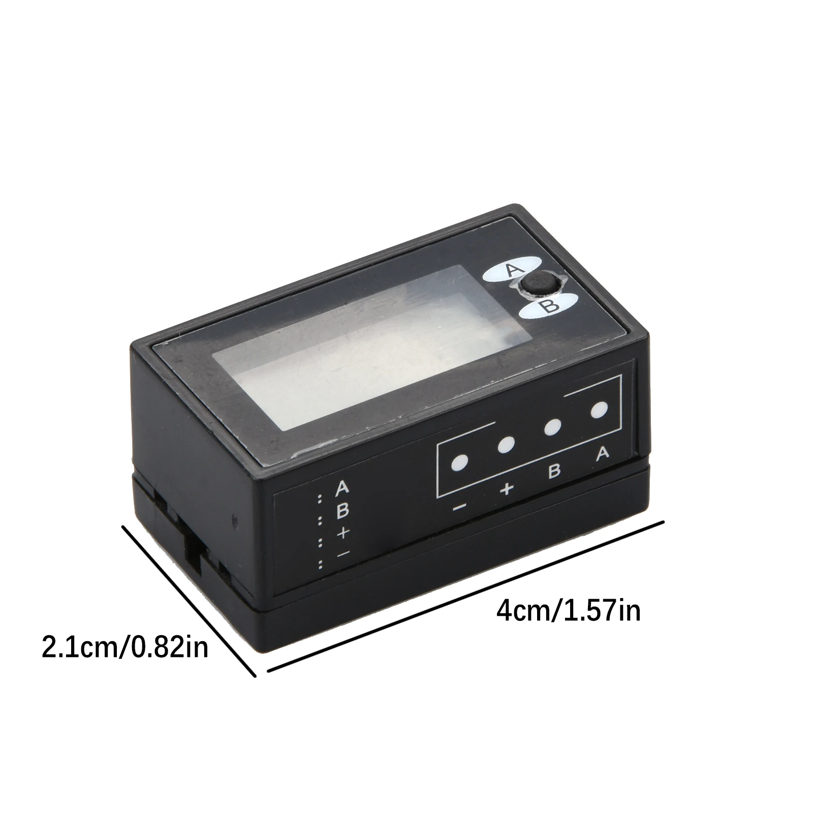 إعادة تعيين 8 أرقام صف مزدوج عرض الإلكترونية LCD عملة عداد متر ل ممر فتحة آلة الملحقات 12 فولت 100 مرة/الثانية