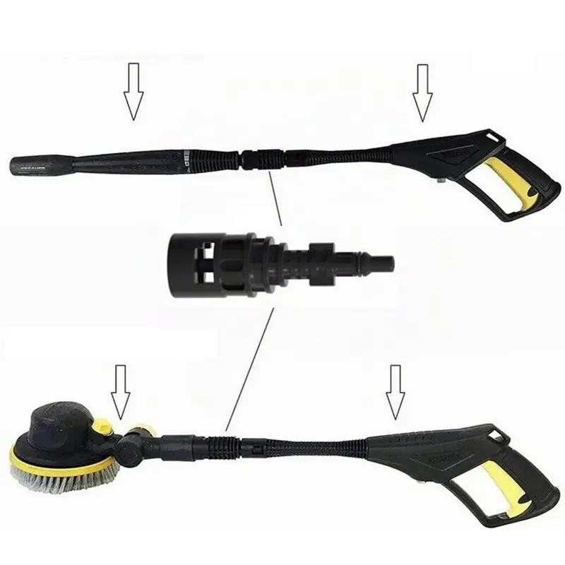 VEHO-Pressure Washer Adapter For Lavor/Parkside To For Karcher K-Series K2-K7, Conversion Adapter Coupling Plug