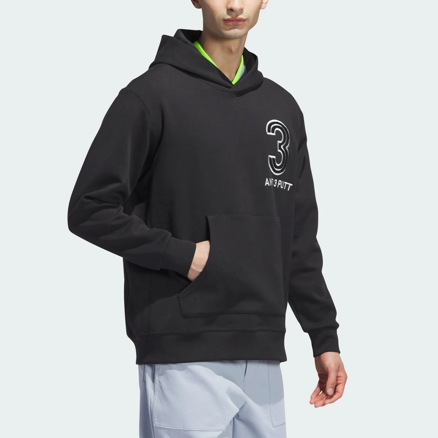 سترة Adidas الرسمية الأصلية ADX HOODIE للرجال بغطاء للرأس للجولف IB1963