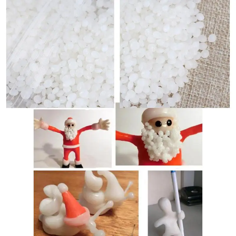 Hot Sale 100/200g Moldable Resin Clay Pellets Heat Shapeable Plastic Beads For DIY Crafts Toy Repairs Modeling Art Projects