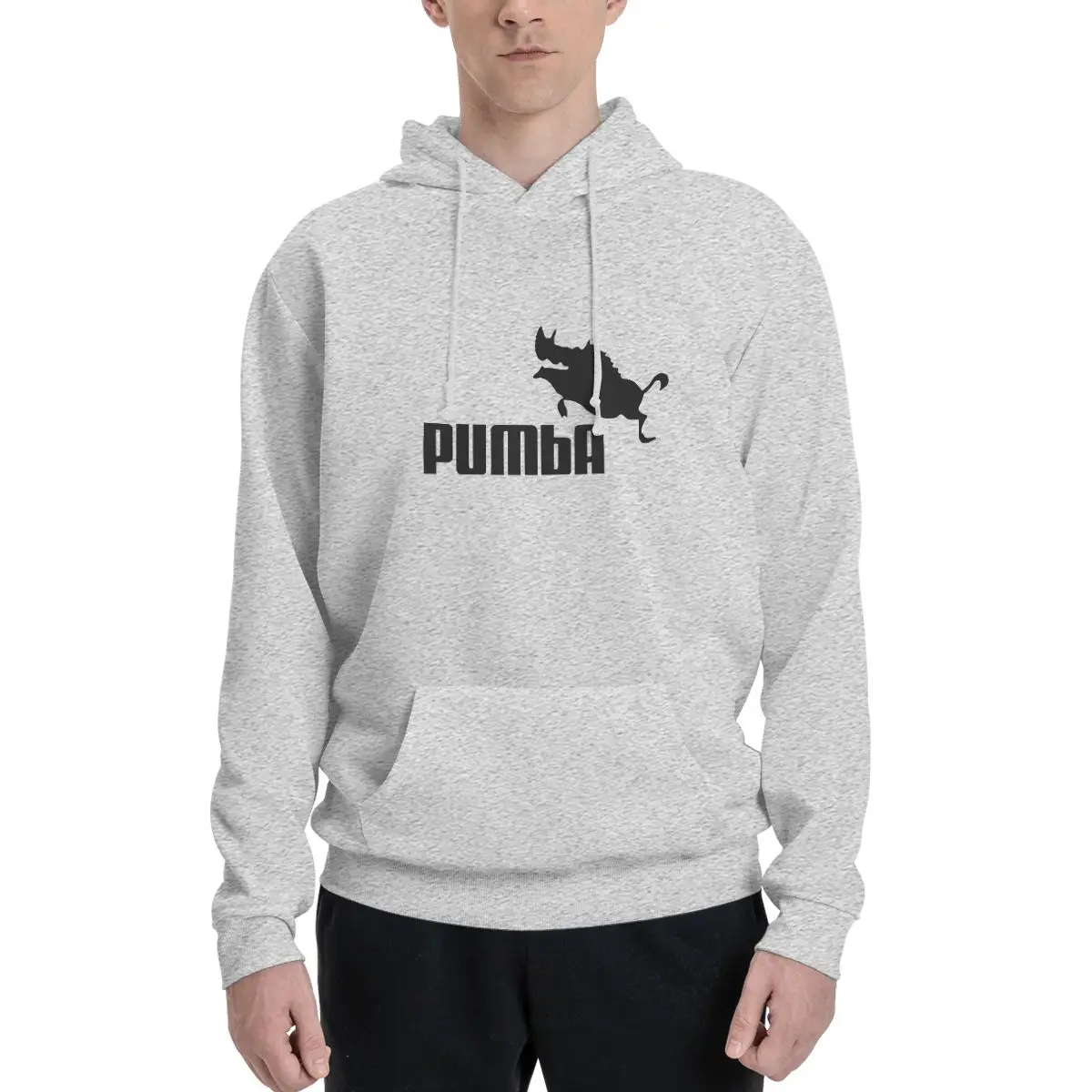 Pumba Casual Hoodies Unisex printed y2k Cool Hoodie Spring Street Wear Design Sweatshirts Oversize Tops