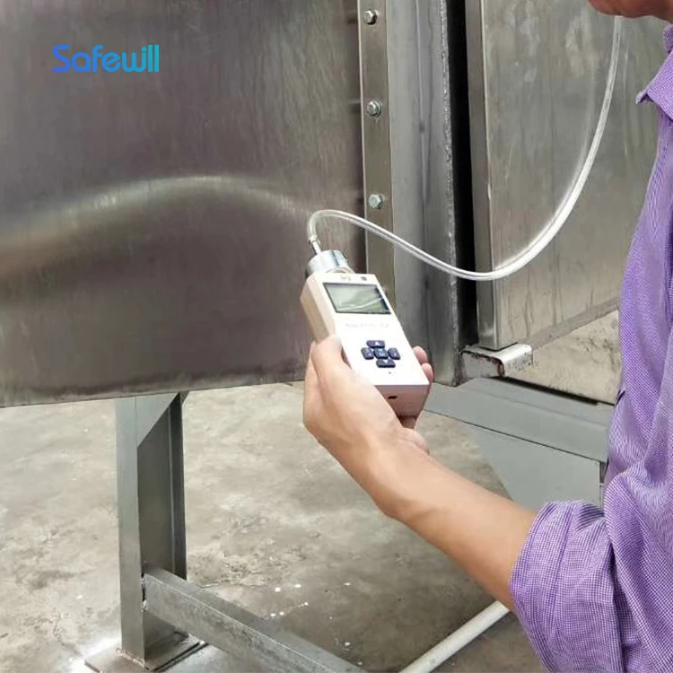 Handheld Gas Detector Biogas Analyser Co2 Co Ch4 H2s Food Packing Factory N2:0-100%VOL