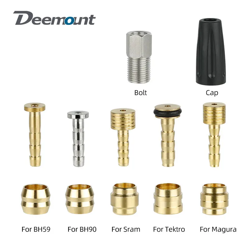 

Bicycle Brake Copper Olive Head Connecting Insert/Oil Needle Kit for Shimano BH59 BH90 Sram Magura Tektro Hydraulic Disc Brake