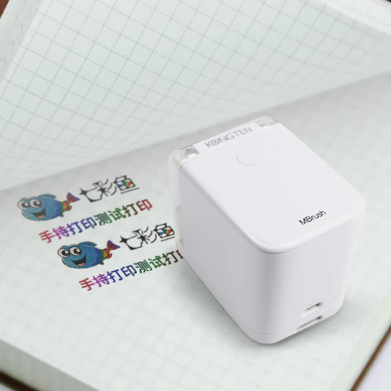 Mbrush Mini Cube Smart Home มีสต็อกเครื่องพิมพ์ดิจิตอลสีเต็มรูปแบบ