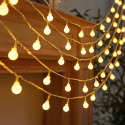 100 LED String Lights USB/pastella Fairy String Lights per Indoor Outdoor Party Wedding Christmas Garden eco-friendly risparmio energetico