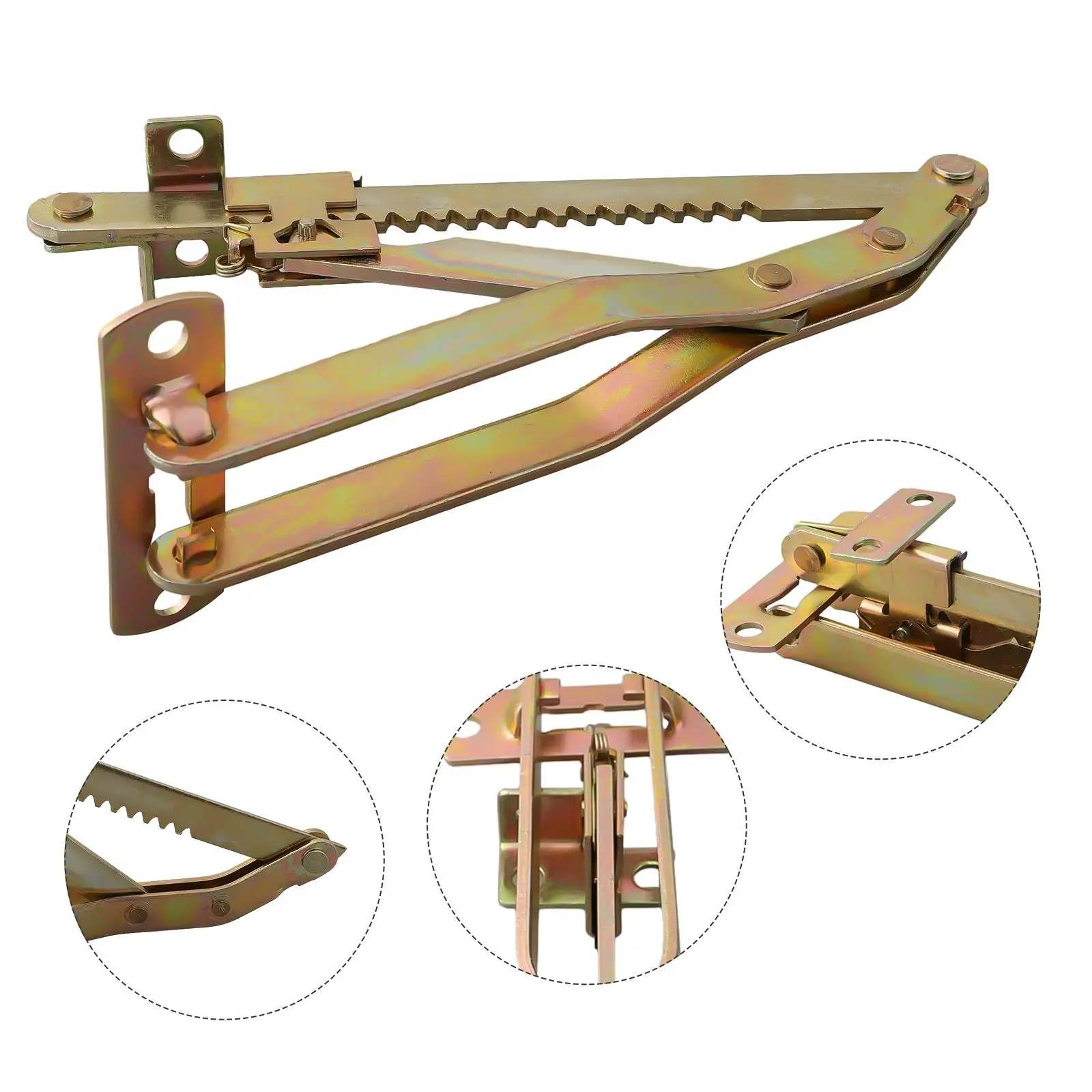 Adjustable Angle Hinge MultiLevel Headrest Heavy Duty Hinge Installation Massage Bed Package Content Space Saving