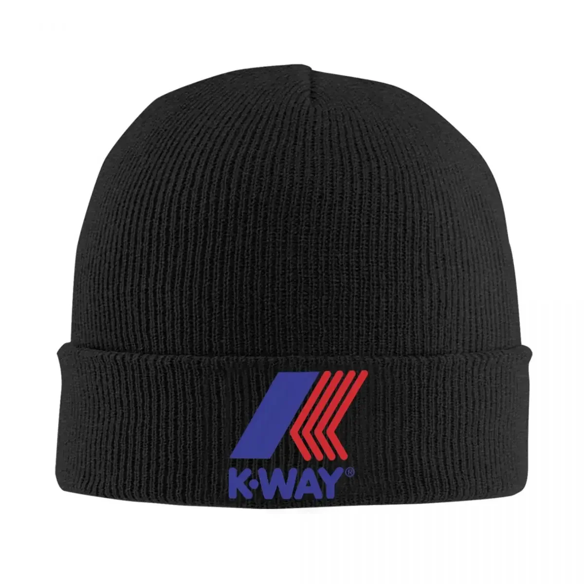 

K-Ways Beanie Hats French Brand Y2K Cool Caps Men Women Kpop Skullies Beanies Autumn Winter Graphic Elastic Beanie Hat