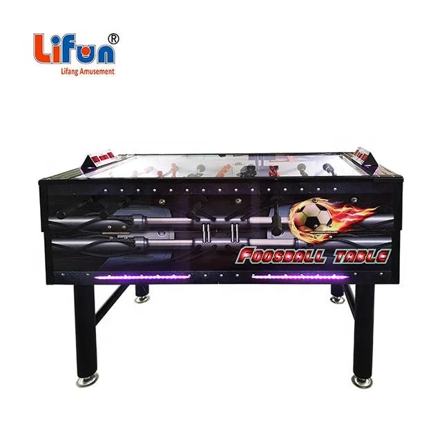 Wholesale High Quality Best Price Soccer Table With Timing And Score Function Foosball Football Table Games With Coin Acceptor