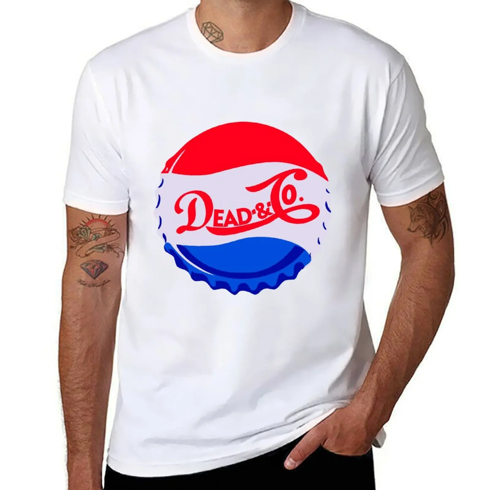 

Dead and Co. Bottle Cap T-Shirt anime tshirt funny t shirts man t shirt men 100% cotton luxury brand T-Shirt