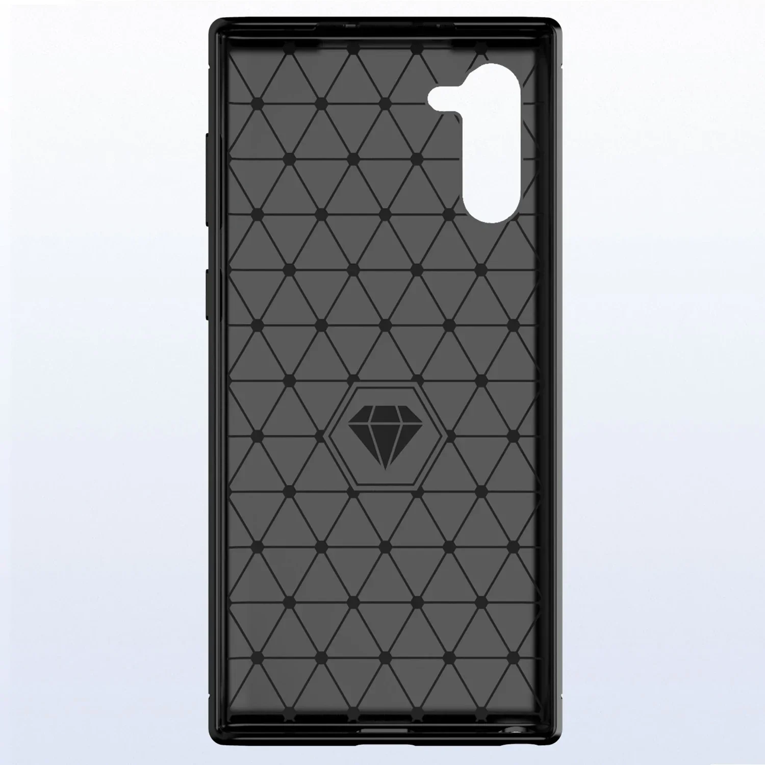 Brushed Texture Case For Samsung Galaxy S25 S24 S23 S22 S21 S20 FE Plus Ultra Edge S10 5G S10E Case Carbon Fiber Silicon Cover