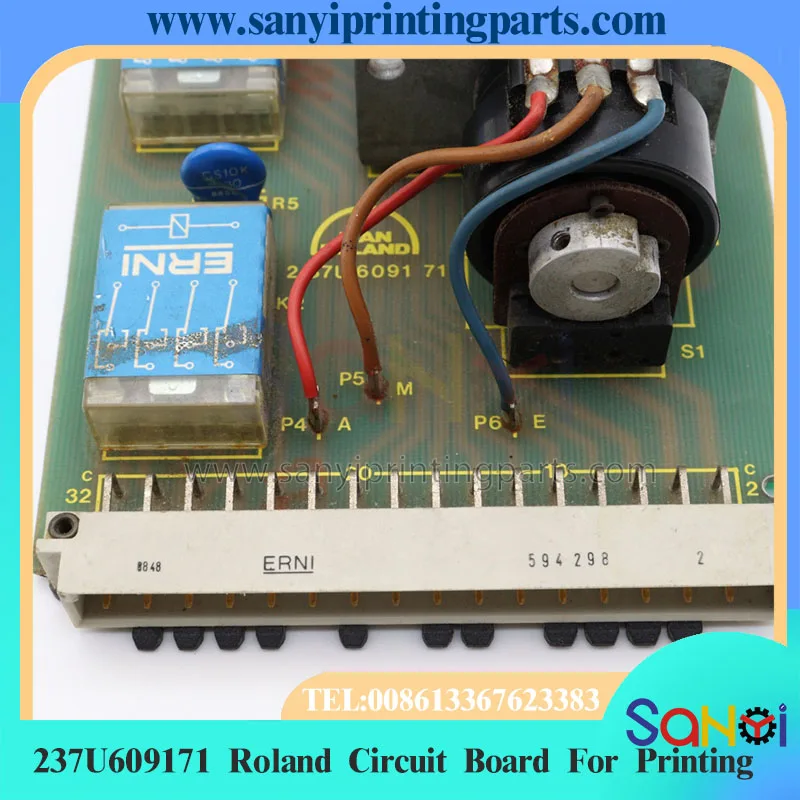 85% placa de circuito original nueva 237U609171 Roland para piezas de máquina de impresión