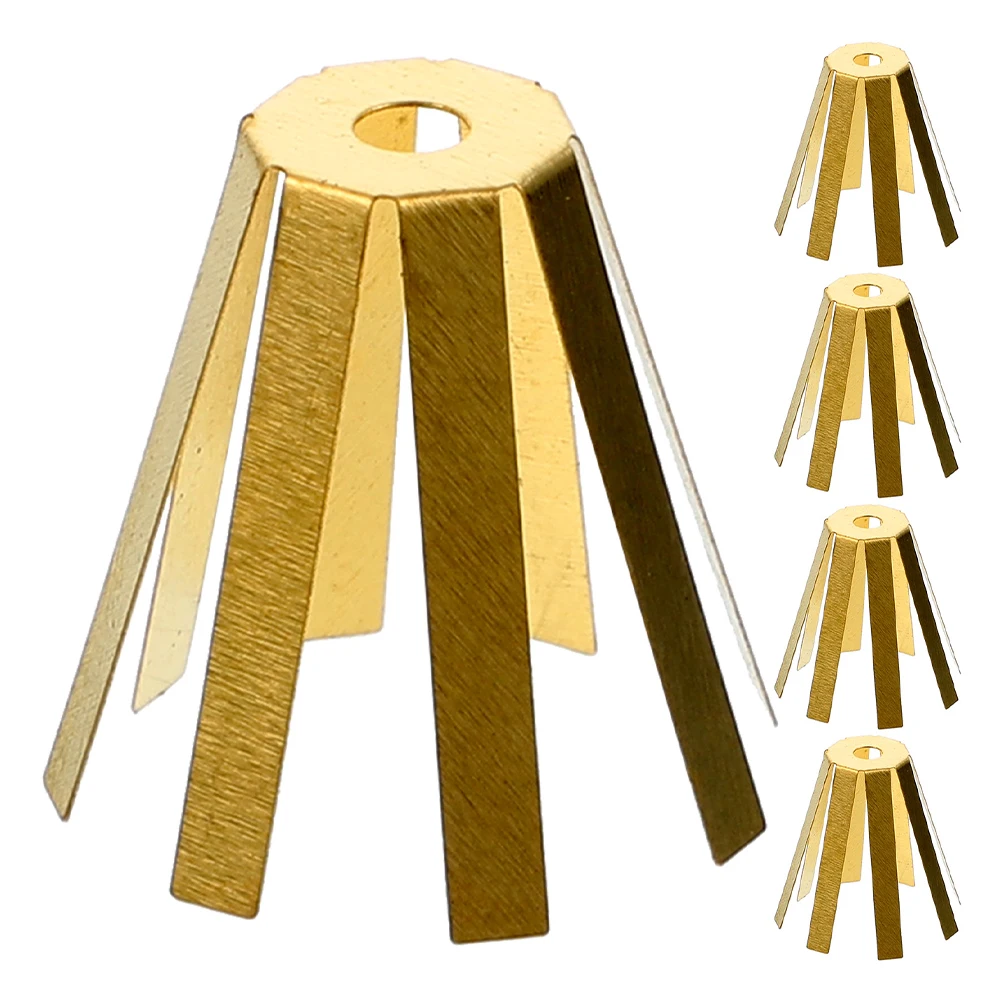 

5pcs Golf Shaft Octopus Shims Brass Durable Adjustable Spacers Compatible with Most Clubs Stability Control