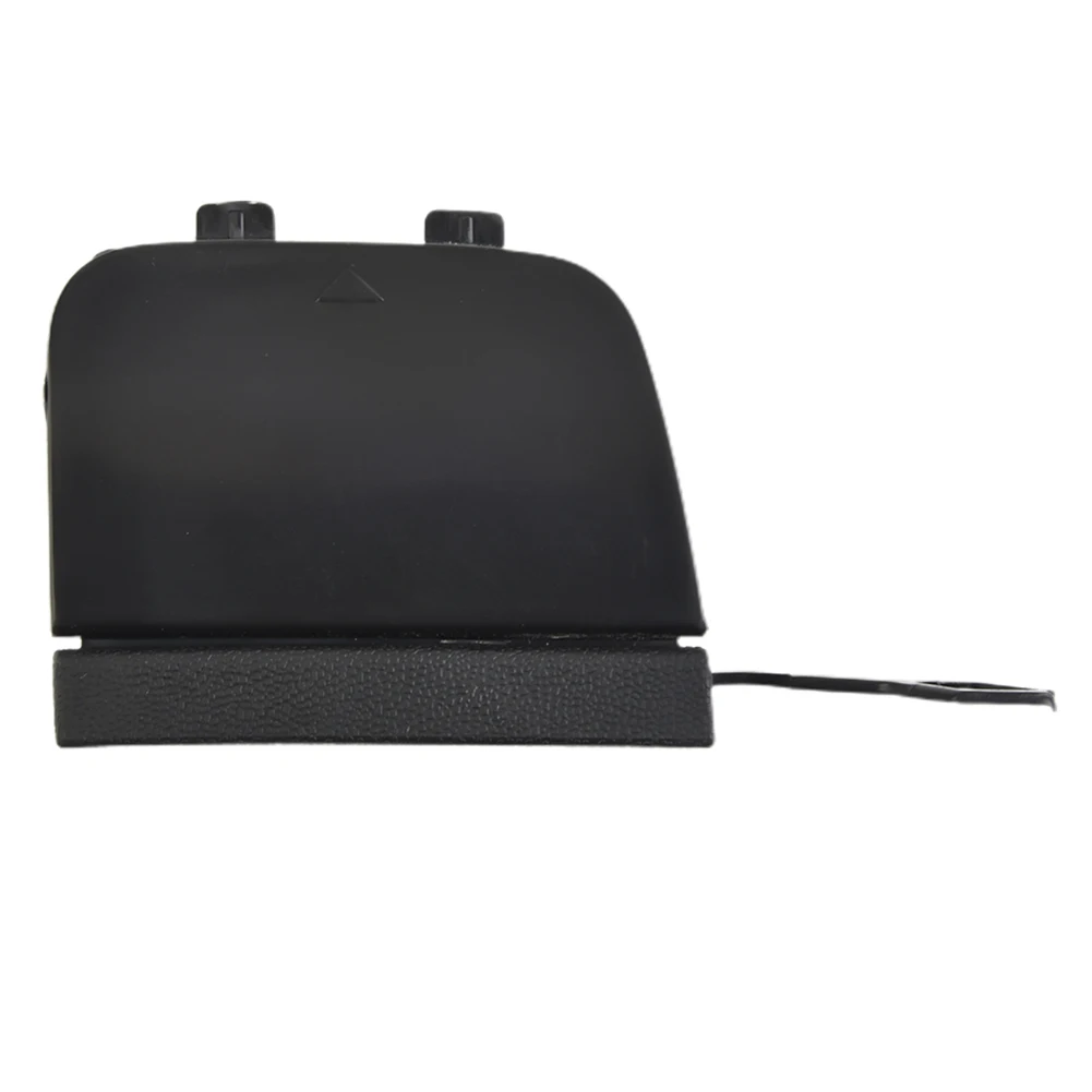 Car Bumper Tow Hook Cover Toolboxes ABS Plastic Cap Black Tow Hook Cover Quick Installation Vehicle-specific Fit