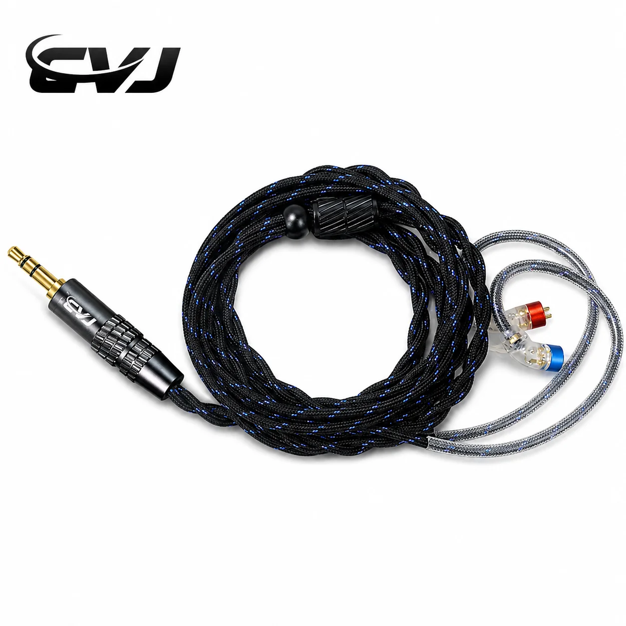CVJ LS200-S Earphone Upgrade Cable 3.5MM/4.4MM Interchangeable Plug Quality HiFi IEM Audio Cable 0.78MM/QDC For KZ CCA FIIO TRN