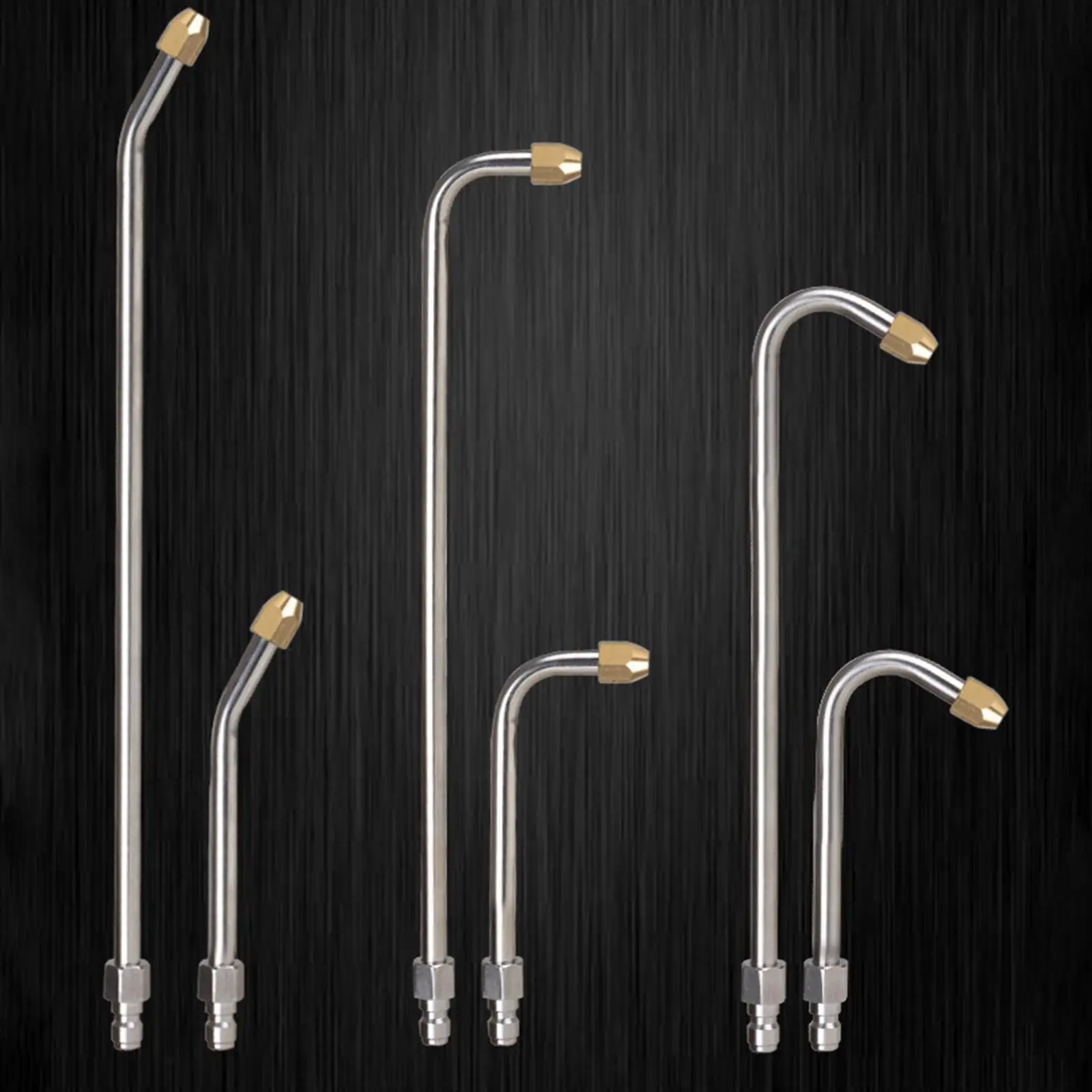 

6x Pressure Washer Extension Wands Fittings for Car Cleaning Fences Washing