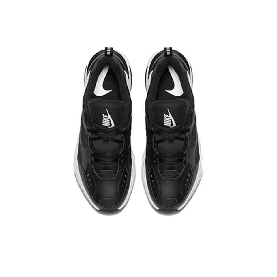 Original Nike M2K Tekno Black/Deep Color Unisex For Men Women Running Dad Low-top Casual Shoes Sneakers AV4789-002