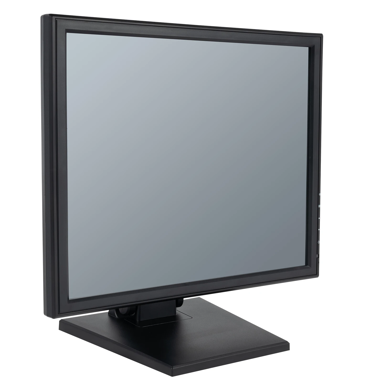 Moniteur à écran tactile LED avec angle de vision réglable – Puissance 35 W, VGA, USB, ports CC, tactile sensible, facile à nettoyer