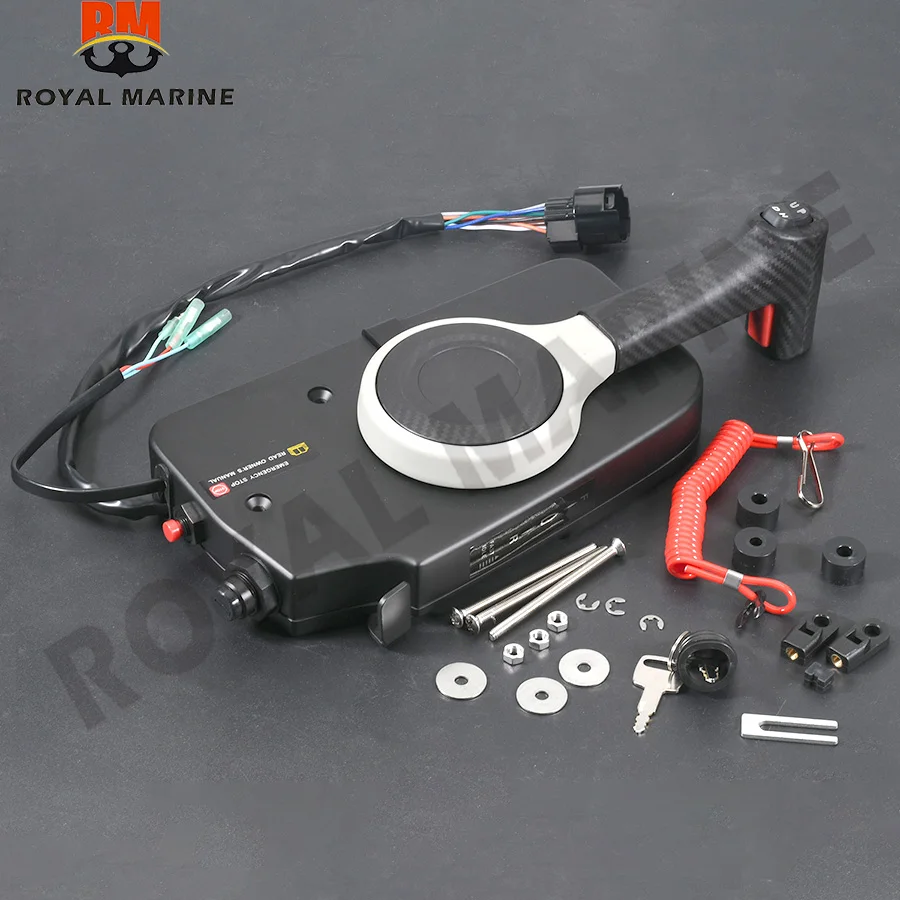 67200-93J50 Remote Control Box For Suzuki Outboard Engine 4 stroke BF9.9-BF250 Boat Motor Single Handle High quality accessories