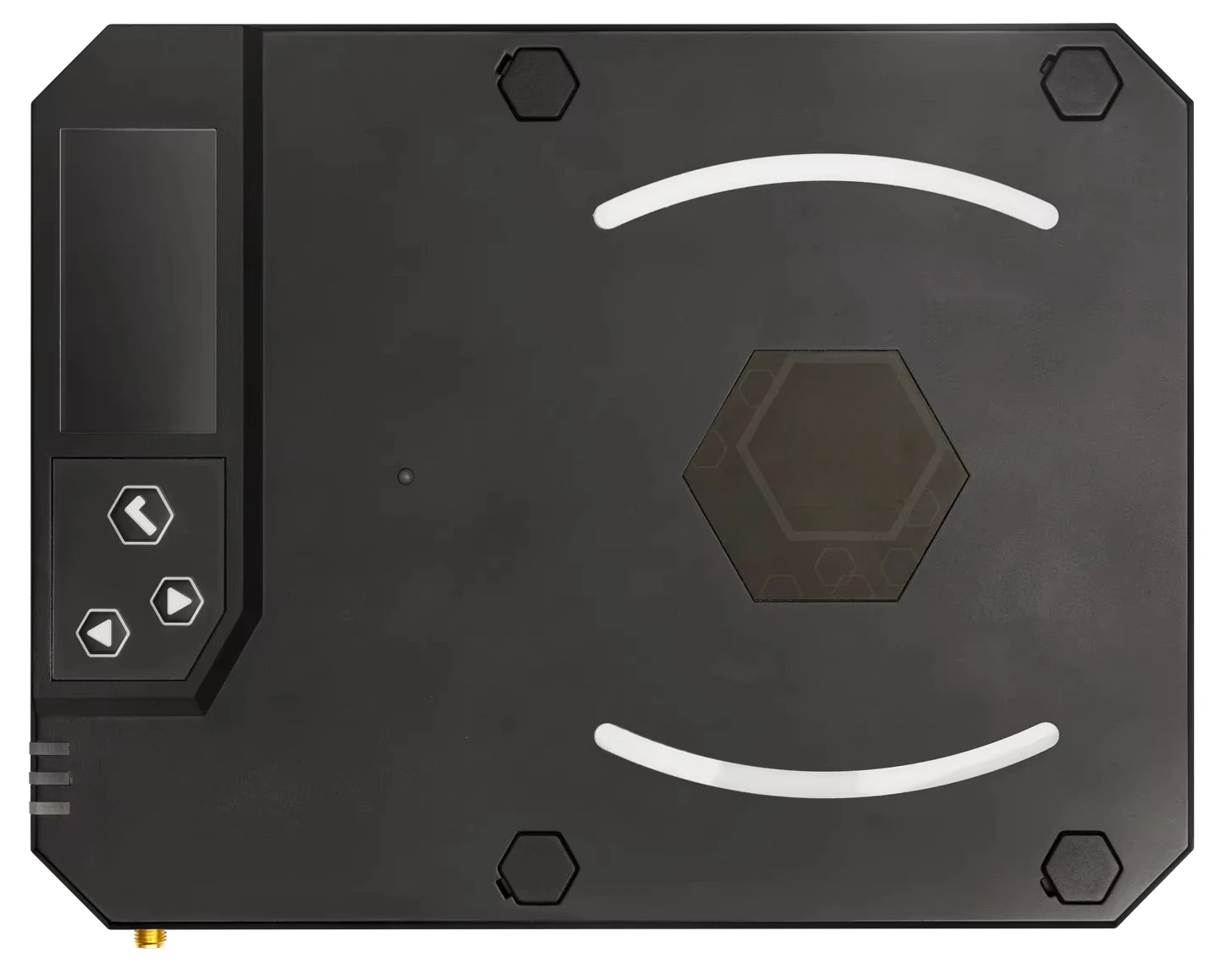 HEX R1290I ETSI متعددة الأغراض المطر قارئ رفيد PoE عرض HID USB المضيف جهاز USB 3 أزرار لوحة المفاتيح هوائي متكامل ABS