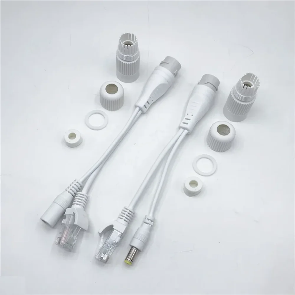 POE Adapter Splitter Cable Passive Power Over Ethernet POE Splitter Injector Power Supply Module 12-48v for IP Camera Cables
