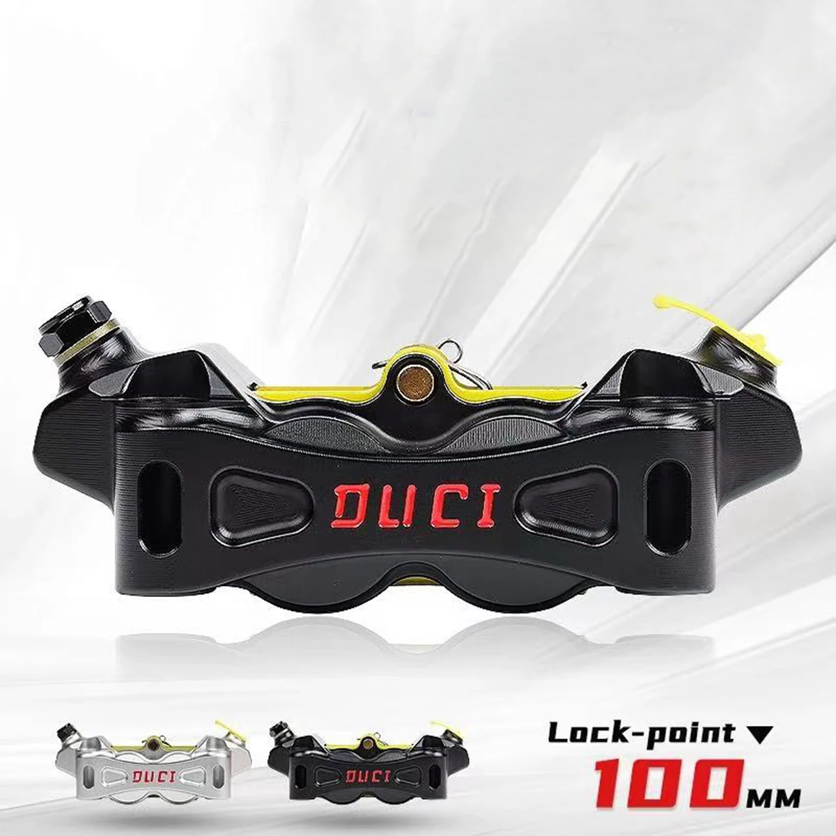 Left Right Universal 100mm CNC brake caliper For Yamaha Aerox Nitro motorcycle brake pump RSZ JOG BWS Zuma 50 rr