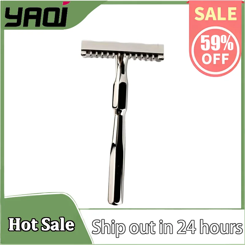 YAQI PAGODA MIRABILIS Stainless Steel Safety Razor 316stainless steel Hypoallergenic Ultra-Light Premium Men's Shaving tool