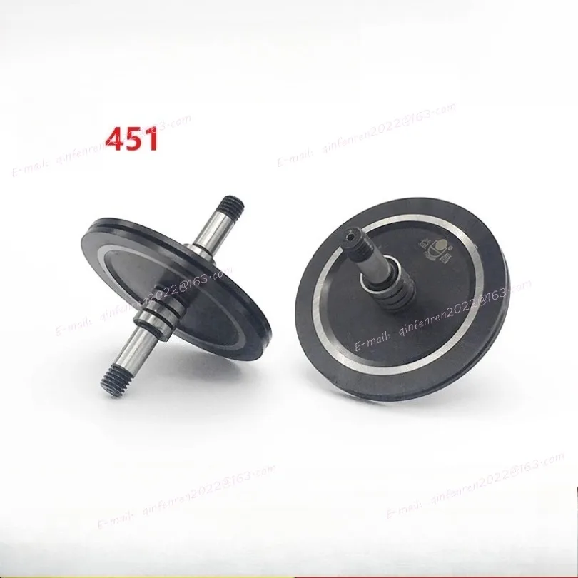 

2 шт., черный алмазный шкив для резки проволоки, рубиновое направляющее колесо 451 OD41,5 * L47 мм, ролик для станка для резки проволоки WEDM