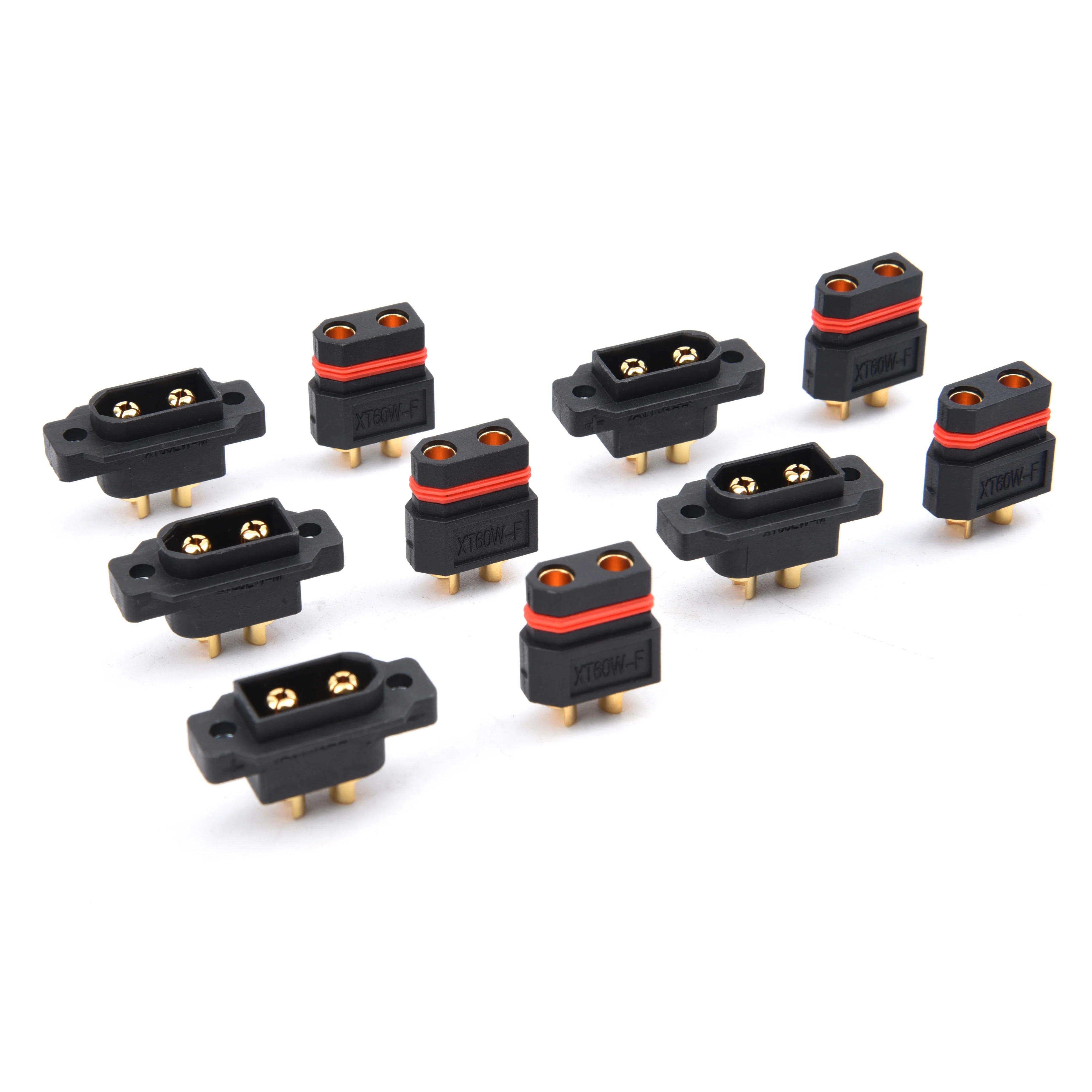 5/10Pairs XT60W XT60EW XT60 Waterproof Plug Gold-Plated Bullet Connectors for RC Aircraft Drone Car Lipo Battery