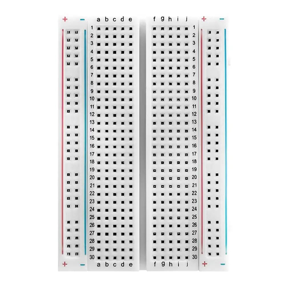 6Pcs Breadboard 400…