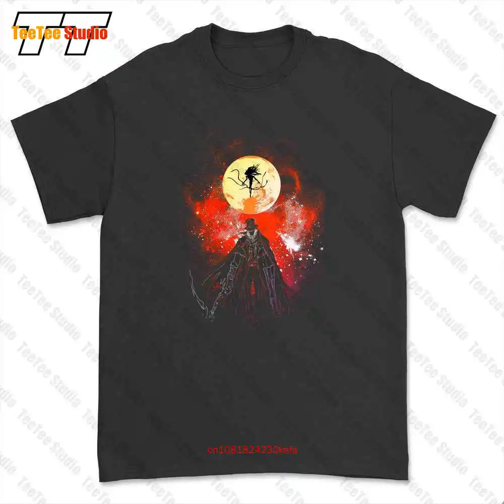 Moon Presence Silhouette Bloodborne T-shirt Tee 4T9F