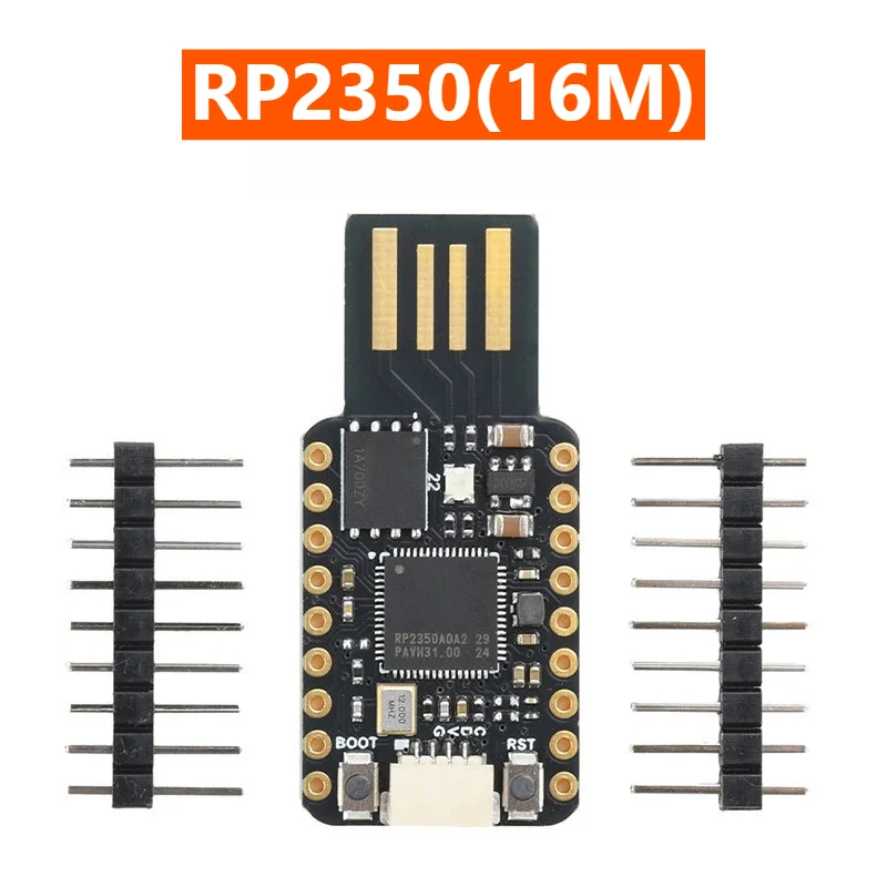 Mini USB RP2350 Development Board 4M/16M Flash Dual-Core RP2350A for Arduino
