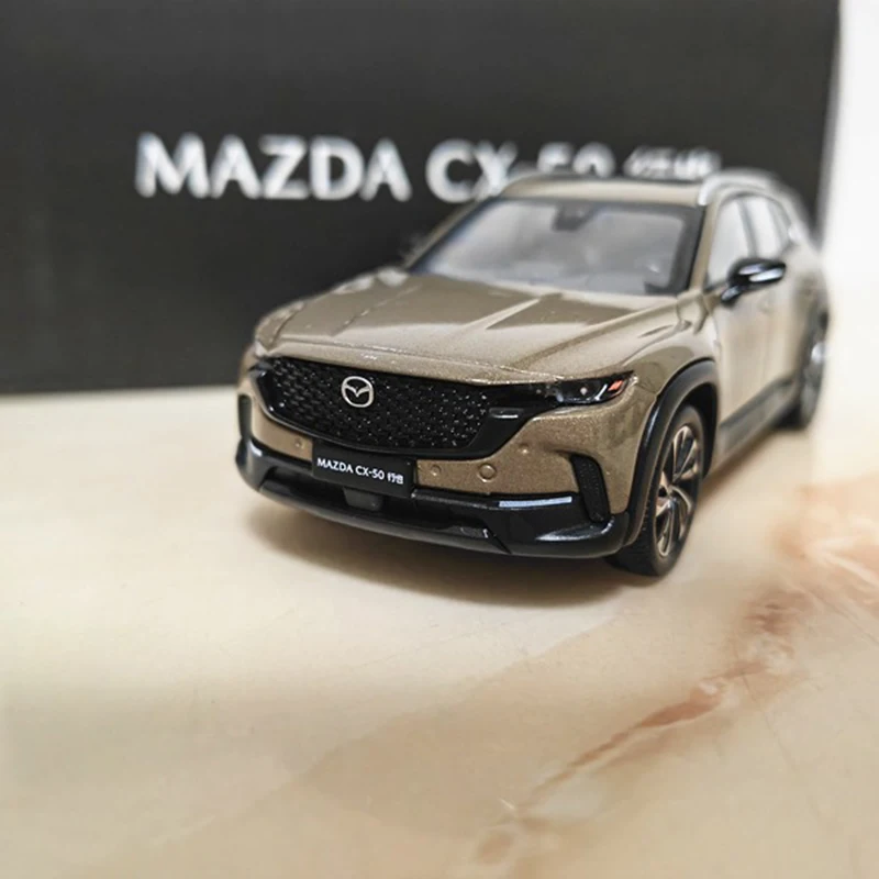 1/43 Alloy 2023 Mazda CX50 SUV Diecast Model Car Vehicle Simulation Boy Toys Gifts Original Box Collection