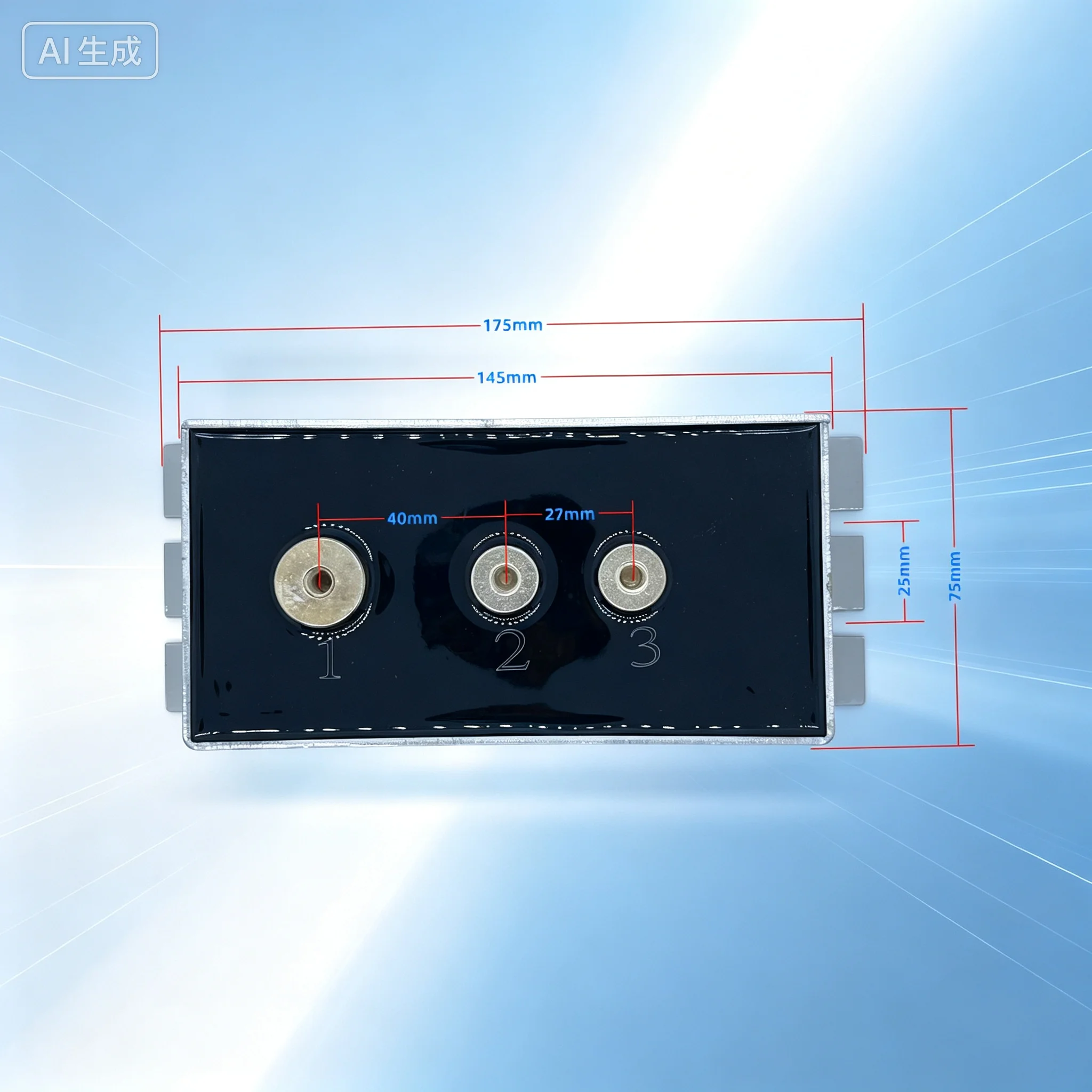 Module for BM MKPH-R 2*0.9UF 3000V.DC 80A Commercial Induction Cooker Resonant Capacitor