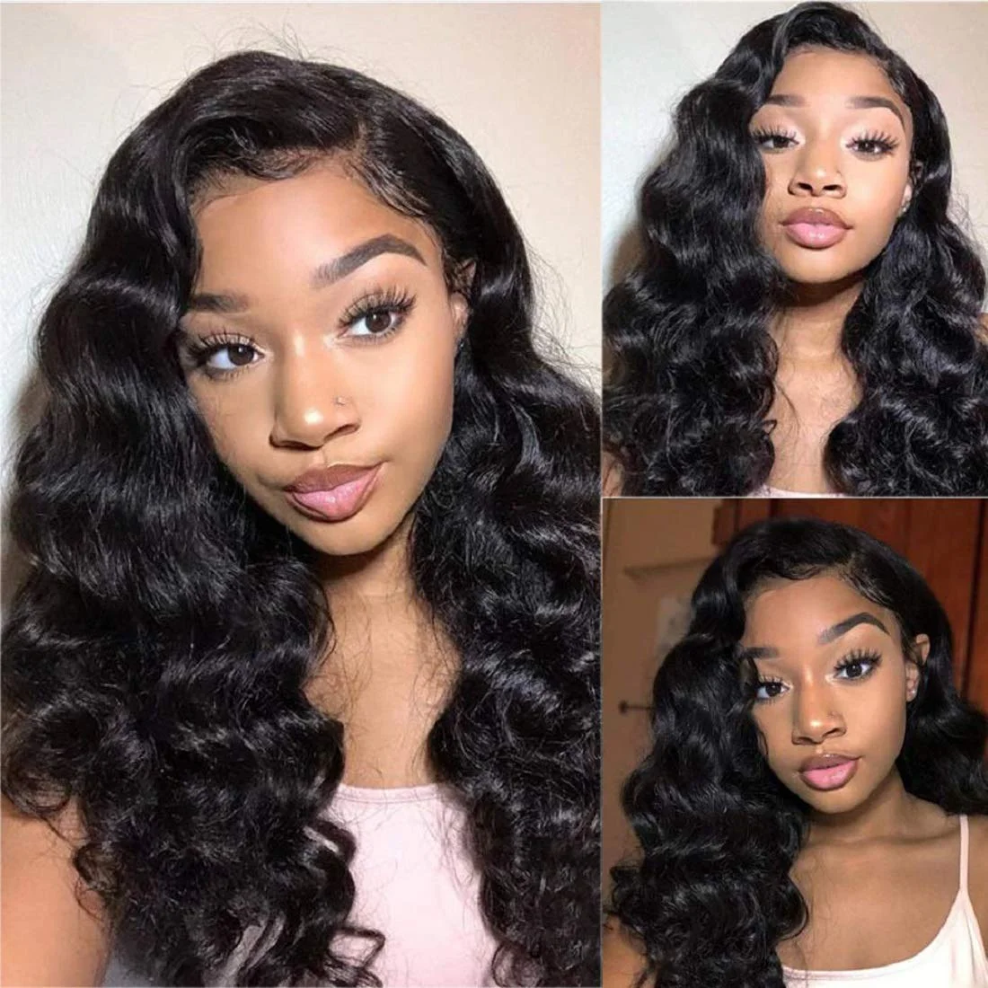 

Wavy Long Glueless Wigs Human Hair 4x4 Closure Body Wave hd Lace Frontal Wig 30 40 inch Lace Frontal Curly Wigs for Women Choice