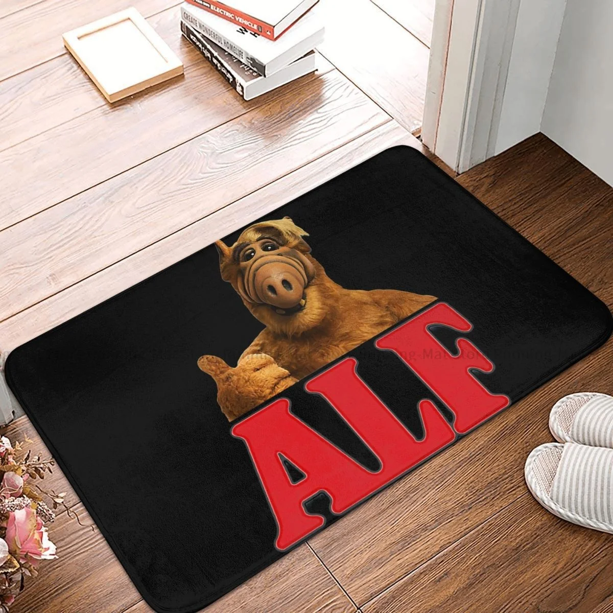 

ALF The Animated Series Bath Mat Alien Life Form Doormat Kitchen Carpet Entrance Door Rug Home Decor