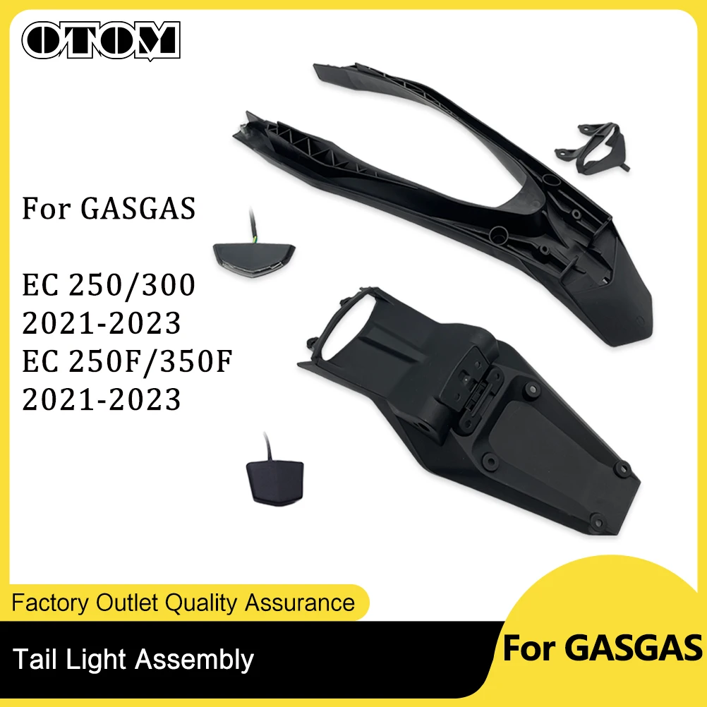 

Motorcycle Tail Light Assembly For GASGAS 2021-2023 License Plate Light Holder Taillight Bracket Plastic Kit EC250 EC300 EC350F