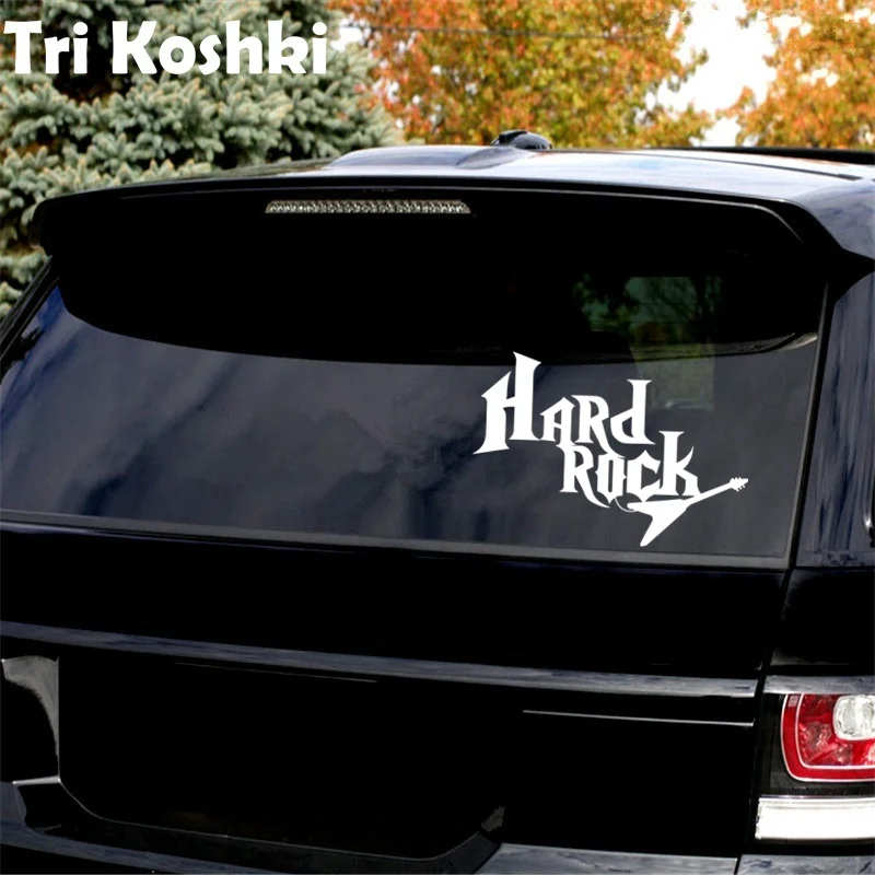 Tri Koshki HZX1479 Hard Rock Lovers Car Sticker Vinyl Decals Reflective Sticker on Car Motorcycle Truck Bumper Laptop Fridge