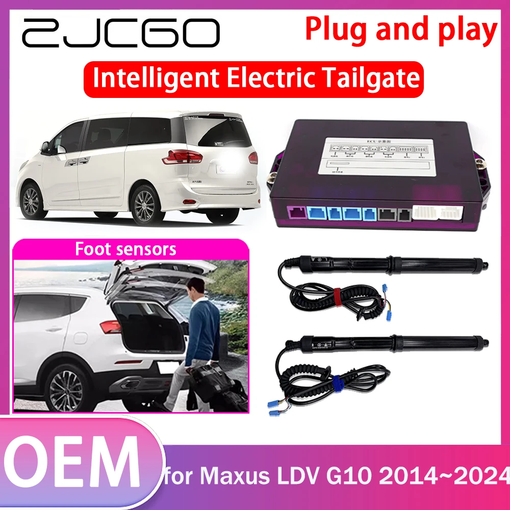 

ZJCGO Electric Tailgate Lift Drive Trunk Opening Tail Gate Lift Soft Close for Maxus LDV G10 2014~2024