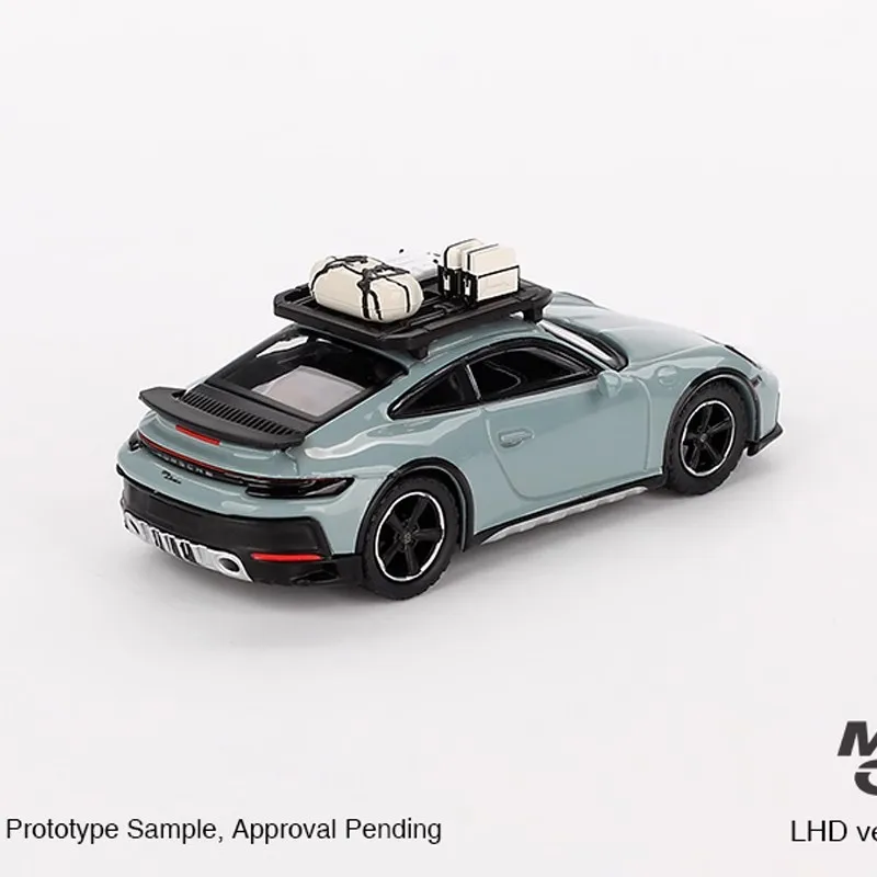 mini gt car model 1/64 Porsche 911 Dakar Shade off-road sports car model simulation alloy display cars model boy chrisrtmas gift