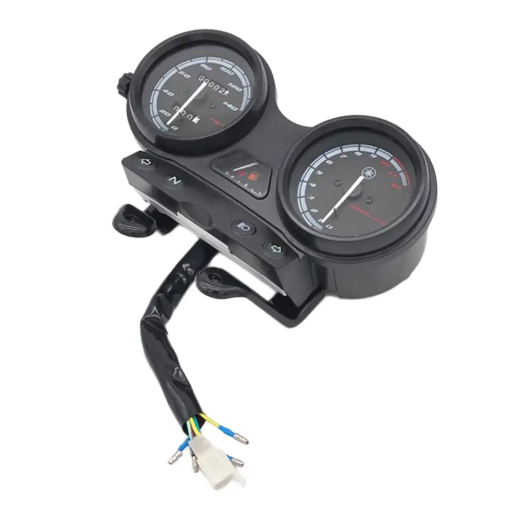Scooter Motorcycle Odometer Speedometer for YAMAHA YBR125 2005-2009 Euro II version Gas Gauge Instrument with Bracket