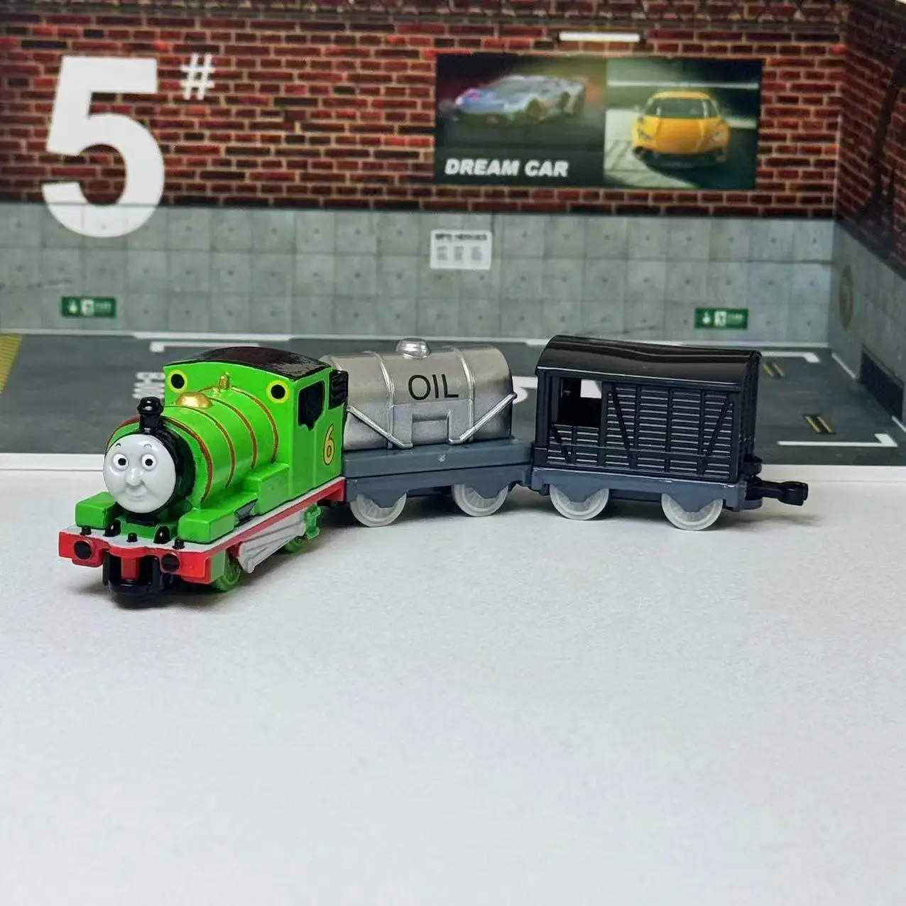 Tomica Long Type No.138 Percy The Tank Motor Train Takara Tomy modelo Kit figura juguetes fundidos a presión para niños