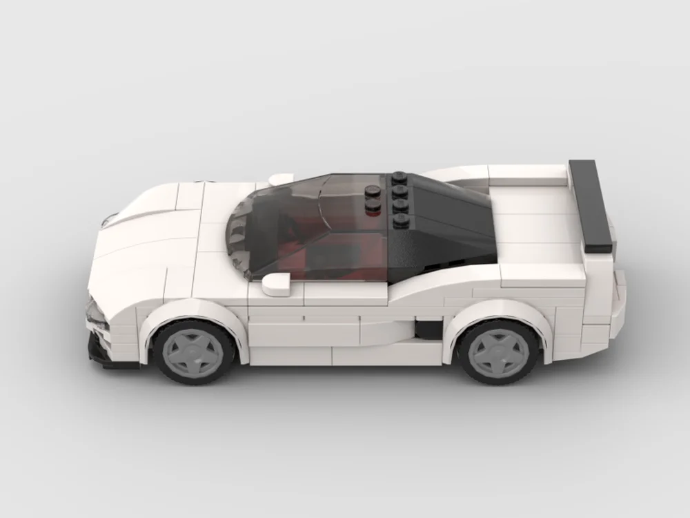 

MOC- Building Block Car Model 243 parts City Speed 1990 NSX Toy Boy Adult Christmas Gift