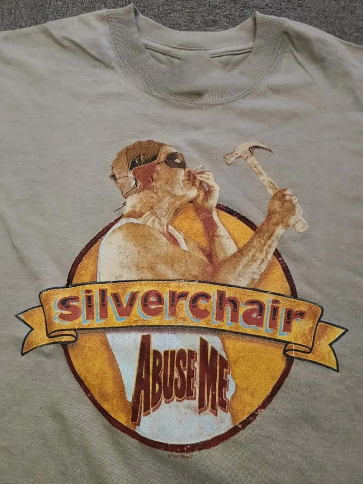 Rare Silverchair Abuse Me Album For Fans S to 5XL Sand T Shirt GC2113