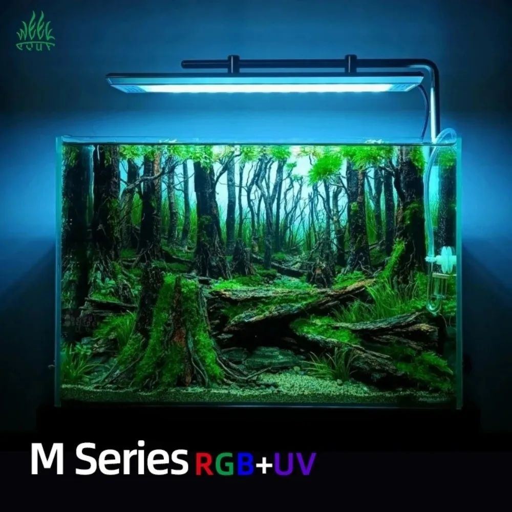ウィークアクア LED Mシリーズ RGB+UV アクアリウムライト、ナノ