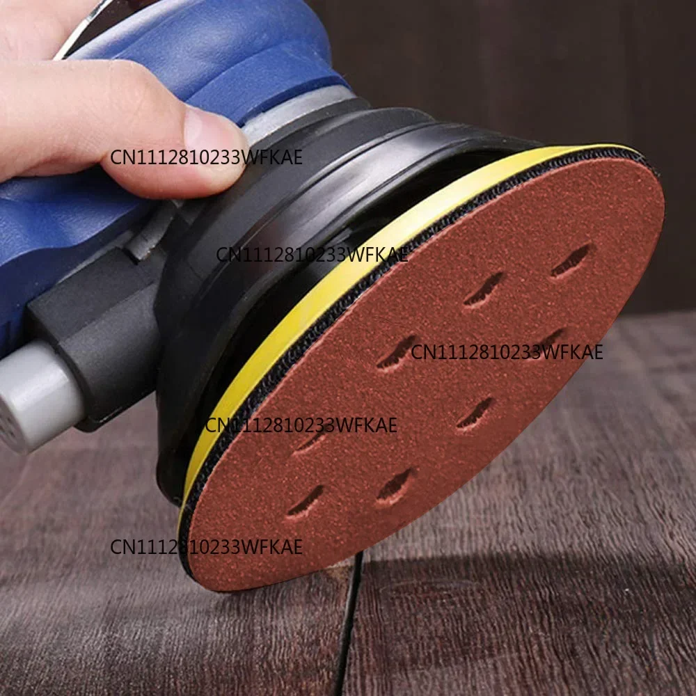 100Pcs 5inch Sandpaper 8 Hole 80Grit-3000Grit Mixed Sanding paper Round Auto Self-adhesive Sand 125mm Sanding Pad Polishing Tool