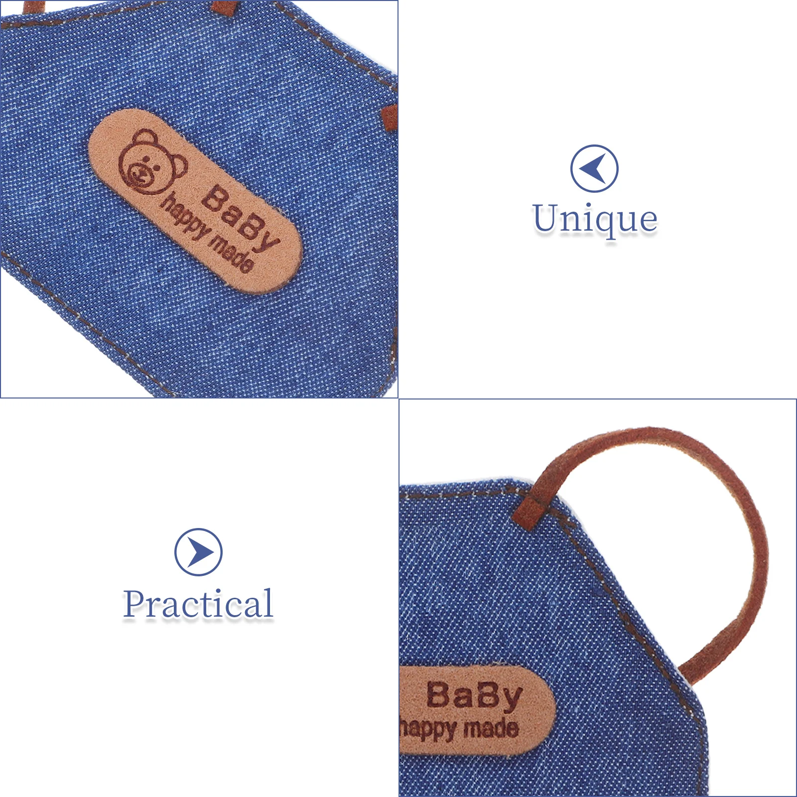 4 قطعة مآزر الدنيم المصغرة ل 10 سنتيمتر أنيق جان المئزر تصميم صغير الخبز الزي ملحق لدور المطبخ دمية