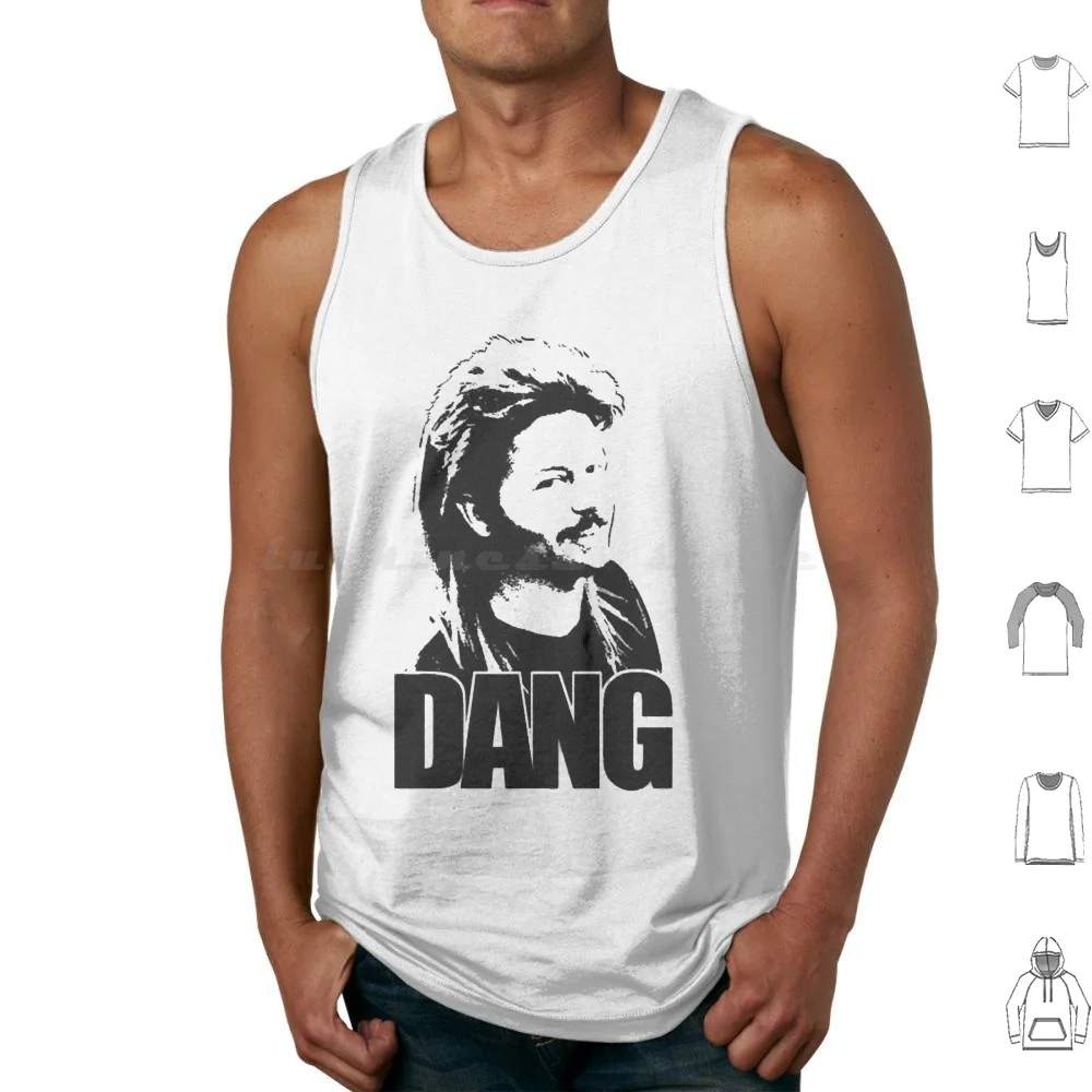

Retro Funny Joe Dirt Merica Tank Tops Print Cotton Retro Funny Joe Dirt Merica Dig It Joe Dirt Keep On Keepin On Mullet